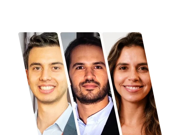 Da esquerda para a direita, Fabiano Indicatti, João Zeni e Tawana Miquelino, no episódio 6